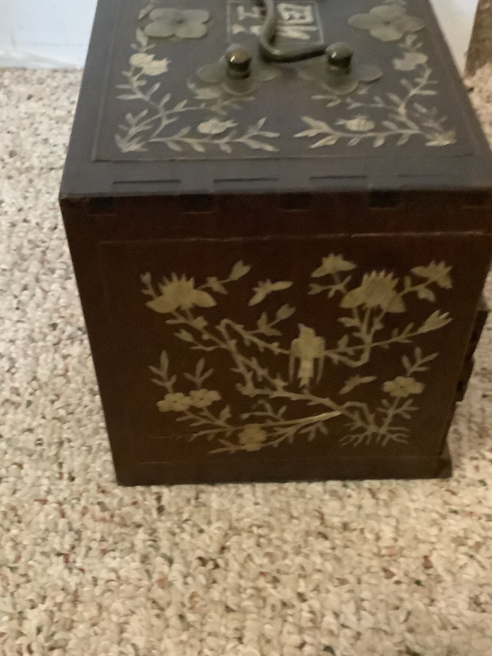 Traditional Wooden Mahjong Set in Brown – Complete Collection - Picture 14 of 16